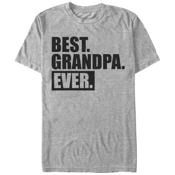 Men_s Lost Gods Best Grandpa Ever Block T-Shirt