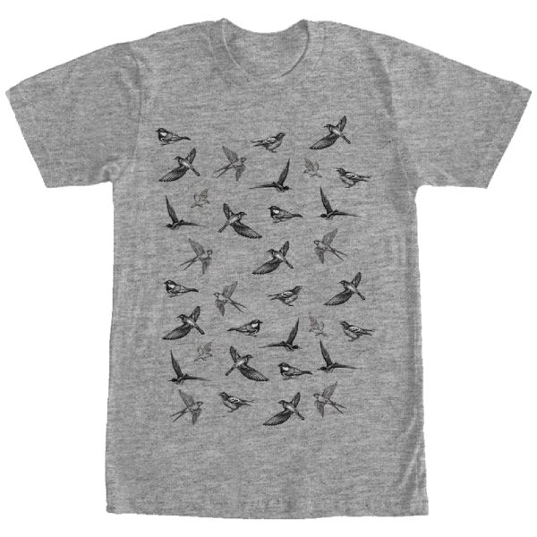 Men_s Lost Gods Birds in Flight T-Shirt