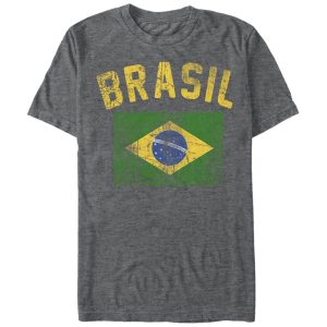 Men_s Lost Gods Brasil Flag T-Shirt