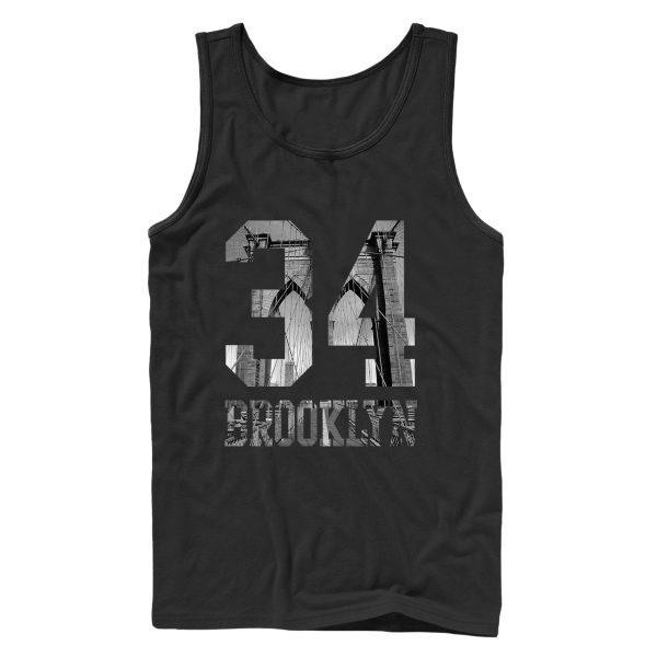 Men_s Lost Gods Brooklyn Bridge 34 Tank Top