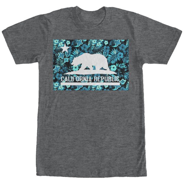 Men_s Lost Gods California Floral Bear T-Shirt