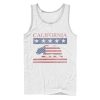 Men_s Lost Gods California Red, White, and Bear Tank Top