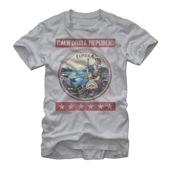 Men_s Lost Gods California Republic Seal T-Shirt