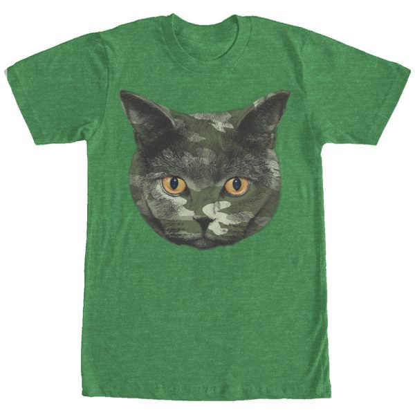 Men_s Lost Gods Camouflage Cat T-Shirt