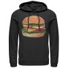 Men_s Lost Gods Cheeseburger Love Pull Over Hoodie