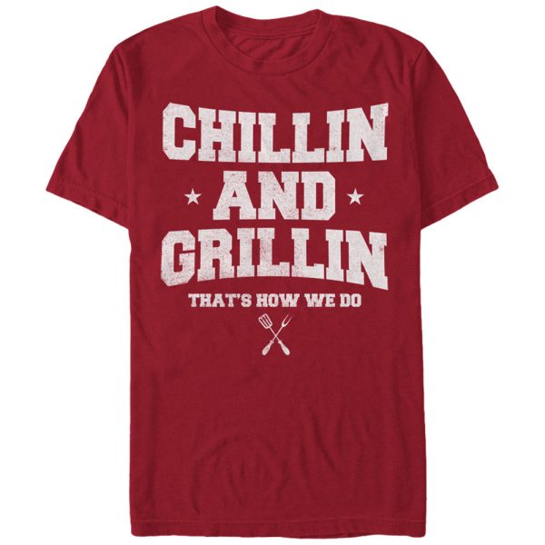 Men_s Lost Gods Chilling and Grilling T-Shirt