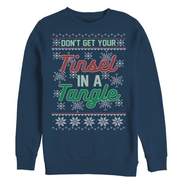 Men_s Lost Gods Christmas Tinsel in a Tangle Sweatshirt