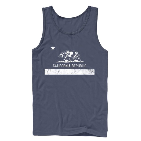 Men_s Lost Gods Classic California Republic Bear Tank Top