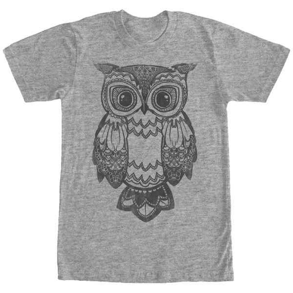 Men_s Lost Gods Cute Owl T-Shirt