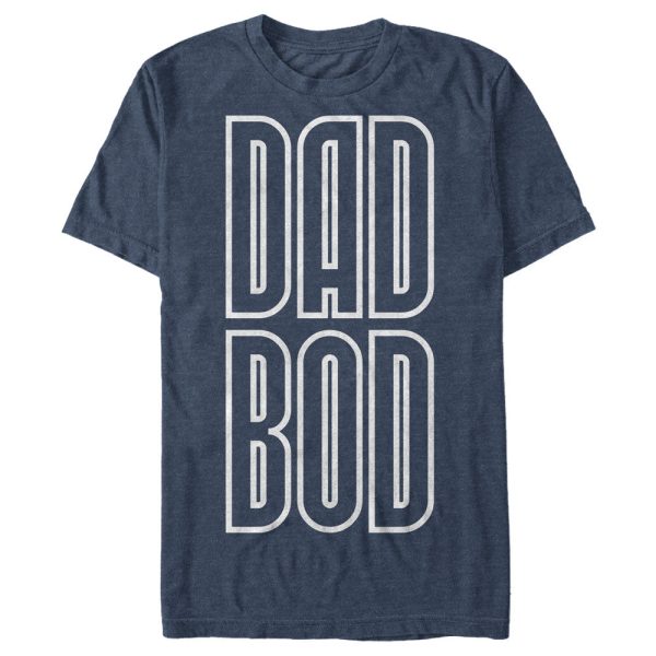 Men_s Lost Gods Dad Bod Outline T-Shirt