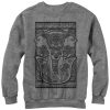 Men_s Lost Gods Elephant Tribal Print Sweatshirt