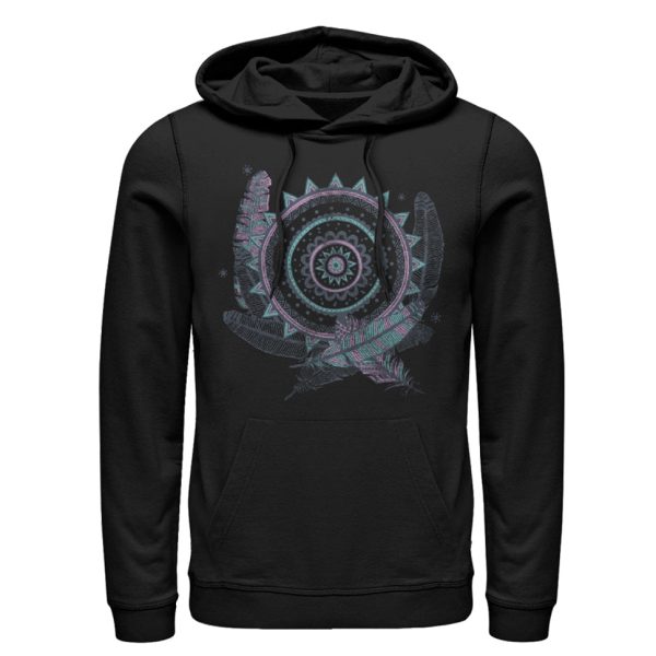 Men_s Lost Gods Feather Circle Pull Over Hoodie