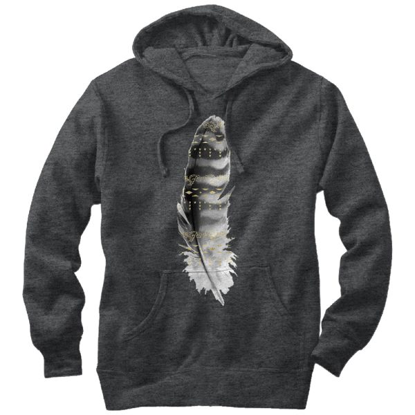 Men_s Lost Gods Feather in Flight Pull Over Hoodie