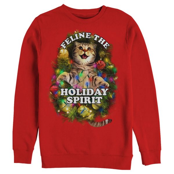 Men_s Lost Gods Feline the Spirit Sweatshirt