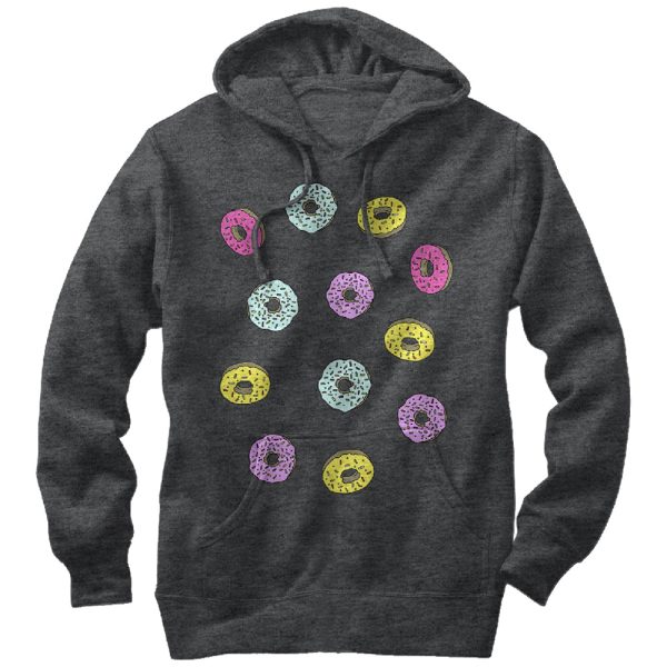 Men_s Lost Gods Flying Sprinkle Doughnuts Pull Over Hoodie