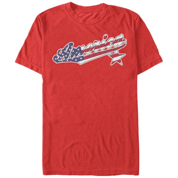 Men_s Lost Gods Fourth of July America Star T-Shirt