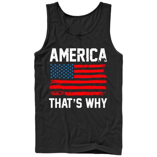 Men_s Lost Gods Fourth of July America That_s Why Tank Top