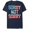 Men_s Lost Gods Fourth of July American Sorry Not Sorry T-Shirt