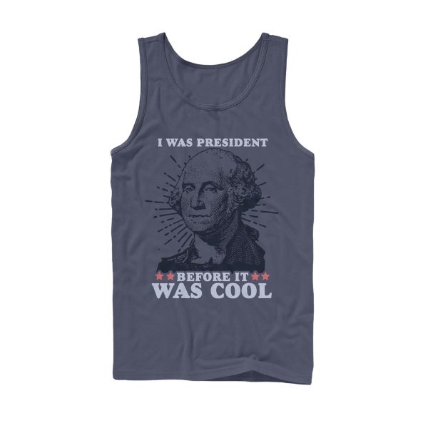 Men_s Lost Gods Fourth of July President Before Cool Tank Top