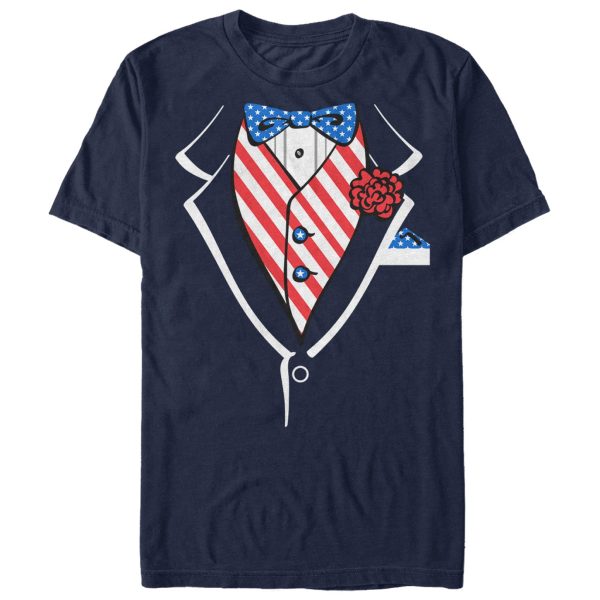 Men_s Lost Gods Fourth of July Tuxedo T-Shirt