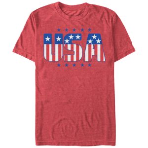 Men_s Lost Gods Fourth of July USA American Flag Stars T-Shirt
