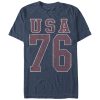 Men_s Lost Gods Fourth of July USA Number 76 T-Shirt