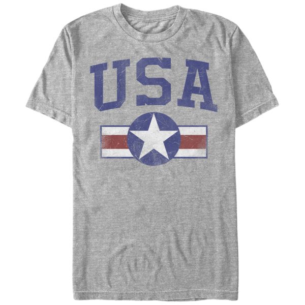 Men_s Lost Gods Fourth of July USA Star T-Shirt