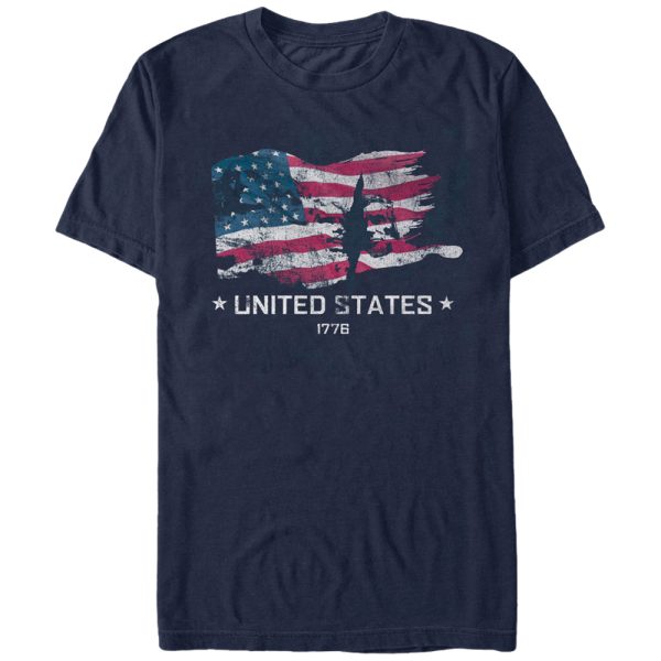 Men_s Lost Gods Fourth of July United States 177Flag T-Shirt