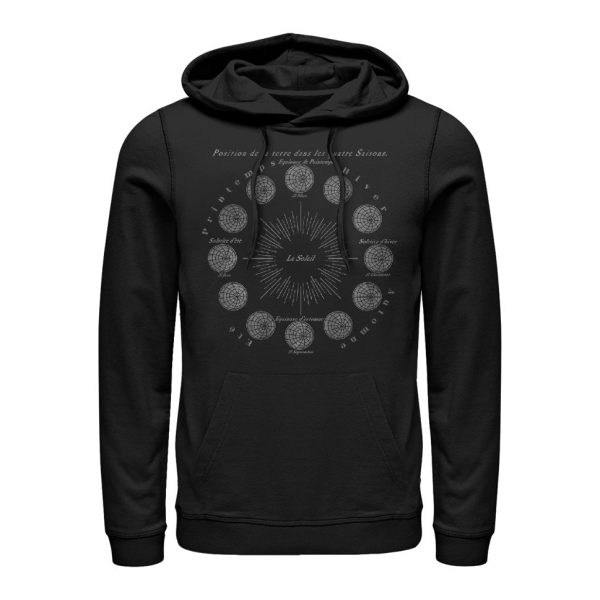 Men_s Lost Gods French Four Seasons Cycle Pull Over Hoodie