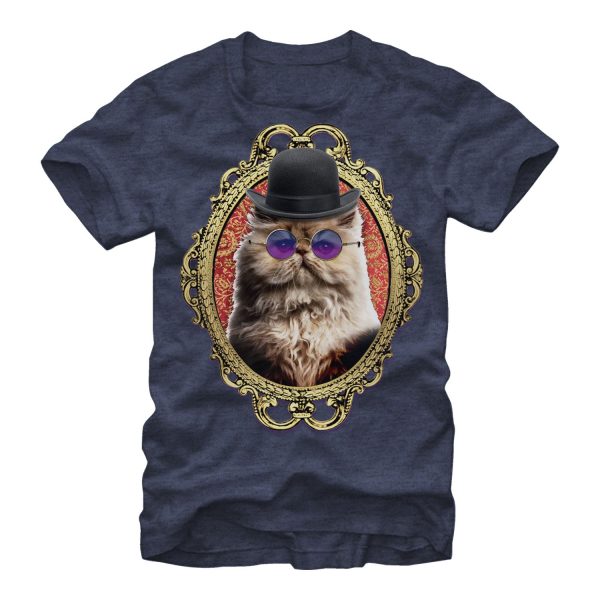 Men_s Lost Gods Gentleman Cat T-Shirt