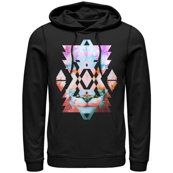 Men_s Lost Gods Geometric Cougar Pull Over Hoodie