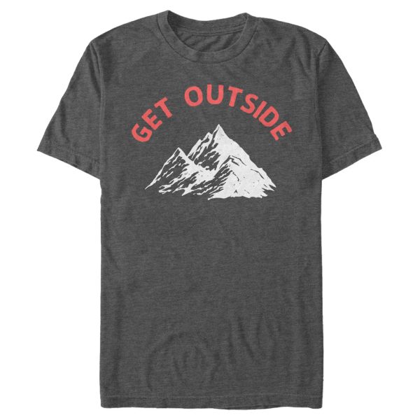 Men_s Lost Gods Get Outside Motto T-Shirt