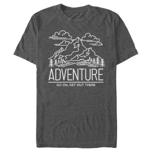 Men_s Lost Gods Go On Adventure Line T-Shirt