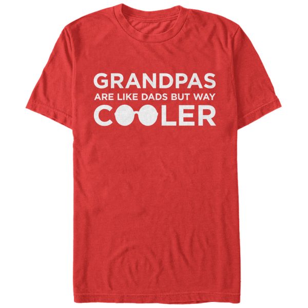 Men_s Lost Gods Grandpa Like Dad But Cooler T-Shirt