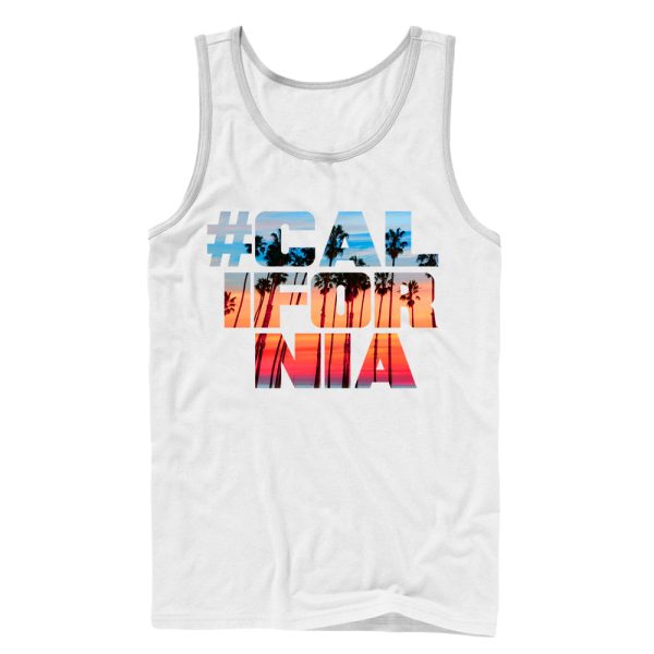 Men_s Lost Gods Hashtag California Sunset Tank Top