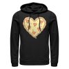 Men_s Lost Gods Heart Pizza Pull Over Hoodie
