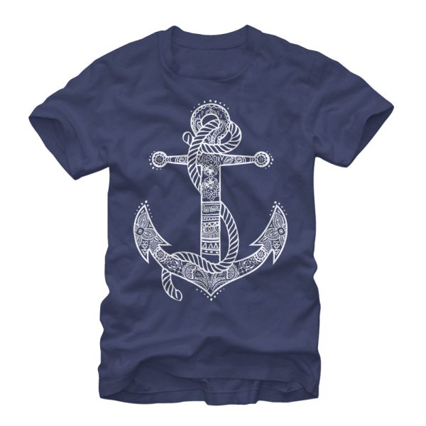 Men_s Lost Gods Henna Anchor T-Shirt