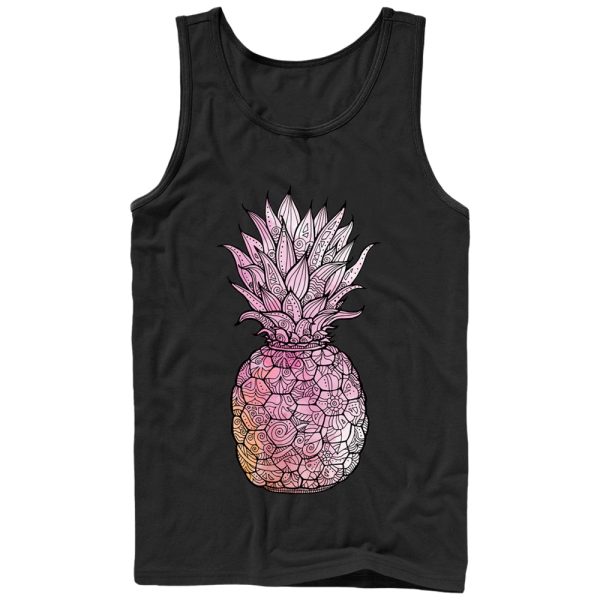 Men_s Lost Gods Henna Pineapple Tank Top