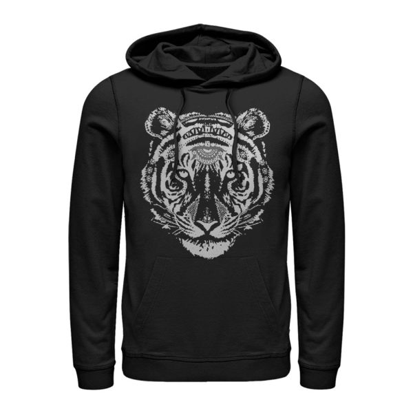 Men_s Lost Gods Henna Tiger Pull Over Hoodie