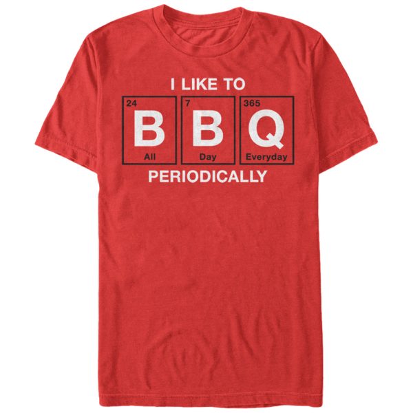 Men_s Lost Gods I Like to BBQ Periodically T-Shirt