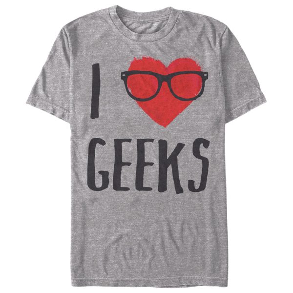 Men_s Lost Gods I Love Geeks T-Shirt