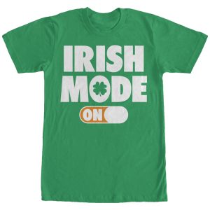 Men_s Lost Gods Irish Mode On T-Shirt