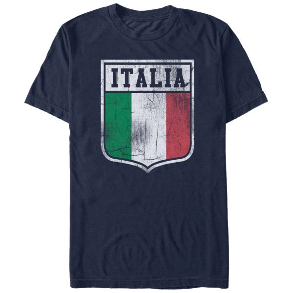 Men_s Lost Gods Italy Flag Crest T-Shirt