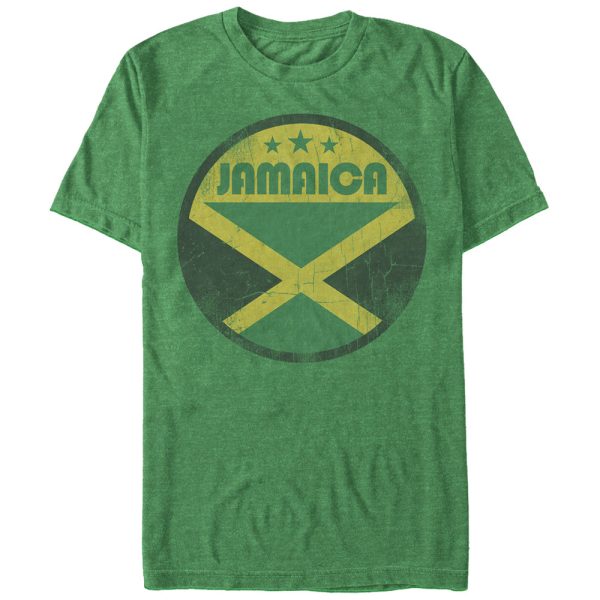 Men_s Lost Gods Jamaica Flag Circle T-Shirt