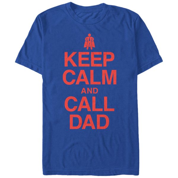 Men_s Lost Gods Keep Calm and Call Dad T-Shirt