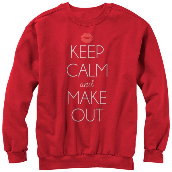 Men_s Lost Gods Keep Calm and Make Out Sweatshirt