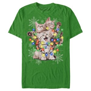 Men s Lost Gods Kitten Lights T Shirt 1 1