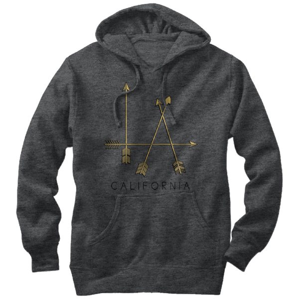 Men_s Lost Gods L.A. California Arrows Pull Over Hoodie