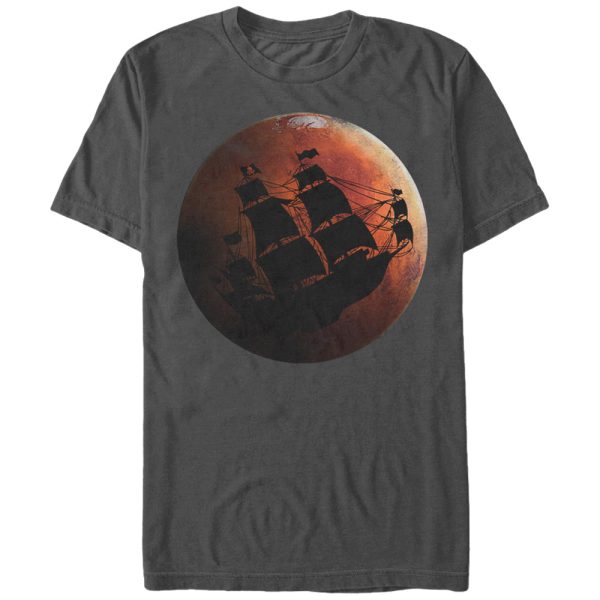 Men_s Lost Gods Mars Pirate Ship T-Shirt