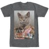 Men_s Lost Gods Monocle and Medals Cat T-Shirt